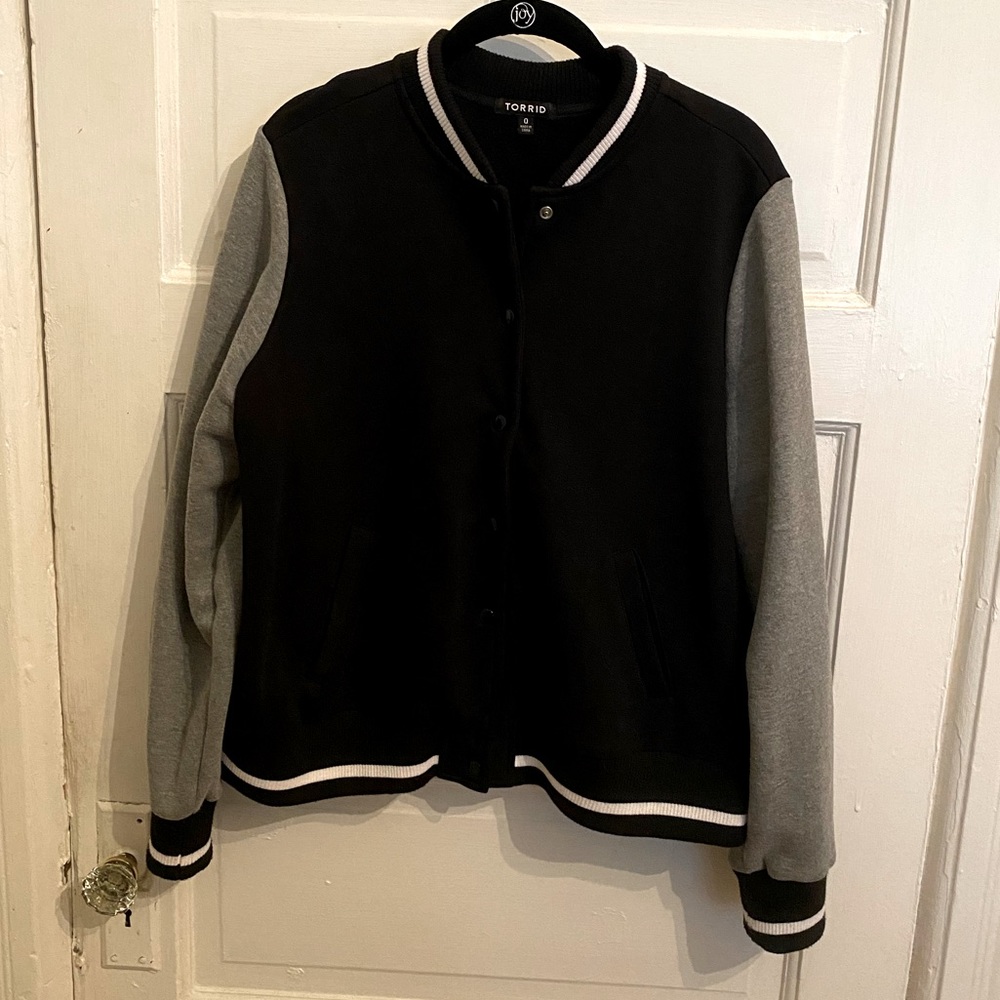 Torrid Fleece Bomber Jacket